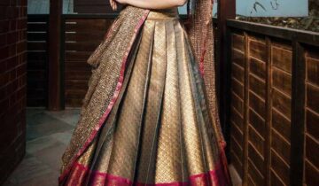 Half Saree Designs