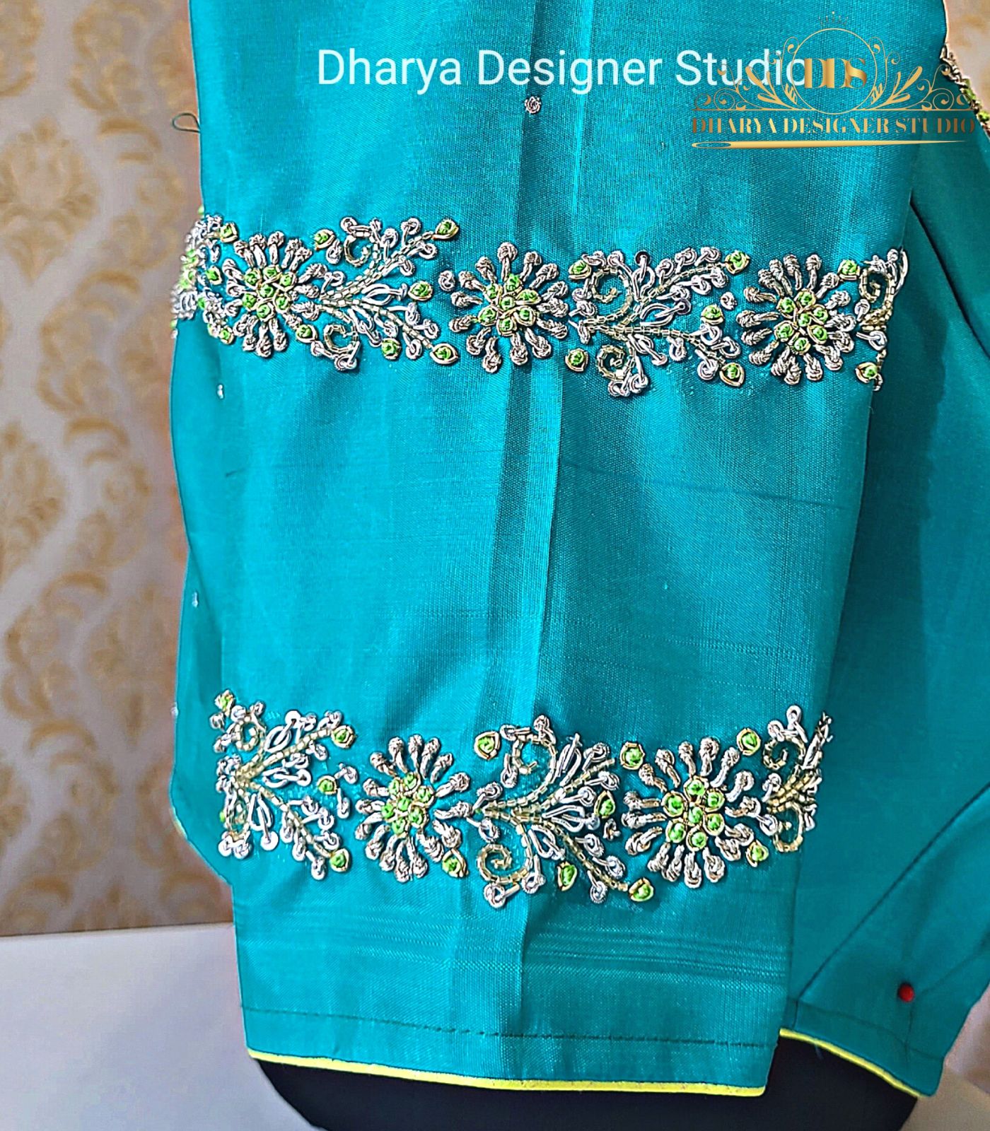 Buy Hand Embroidery Designs For Blouse Online | Dharya