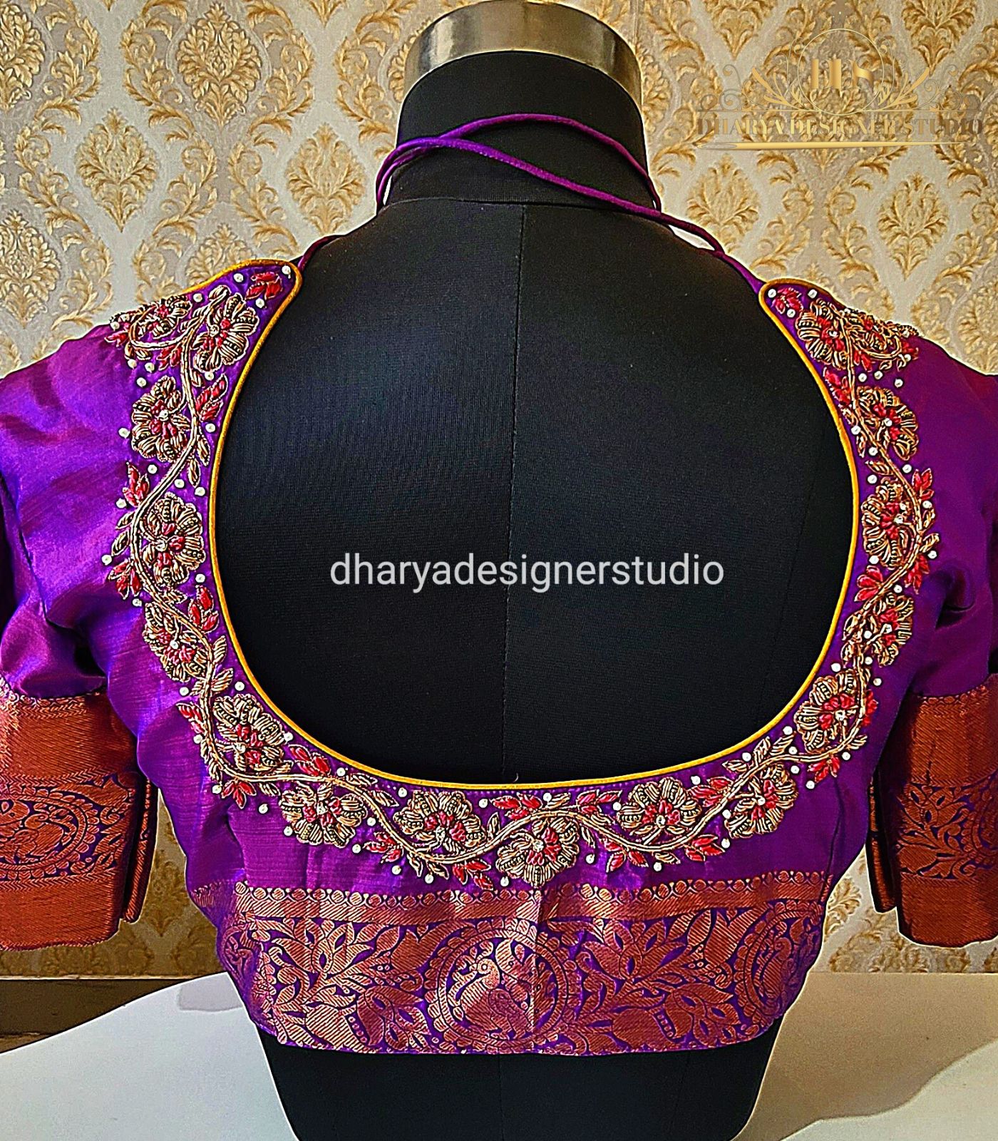 Maggam work readymade hot sale blouses buy online